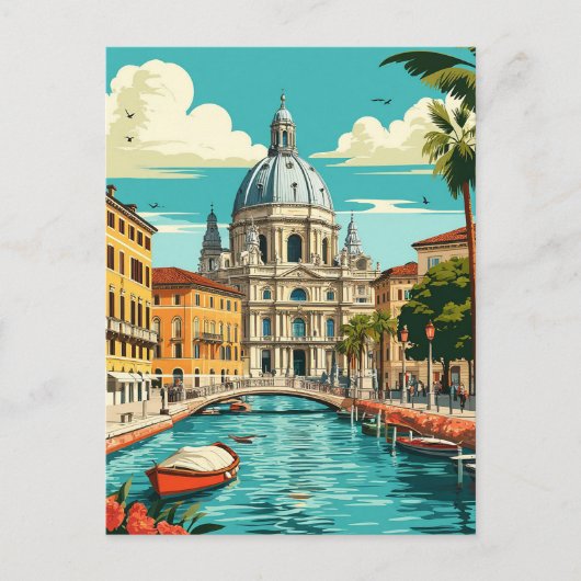 Milan Duomo Kathedraal moderne reis Briefkaart (Voorkant)