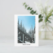 Milan Duomo Roof Briefkaart (Staand voorkant)