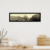 Milan Duomo Square Italië Foto 1909 Poster (Keuken)