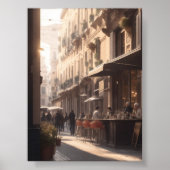 Milan Espresso Poster (Voorkant)