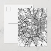 Milan Italië Kaart (Voorkant / Achterkant)