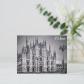 Milan Italy Cathedral Travel Photo Briefkaart (Staand voorkant)