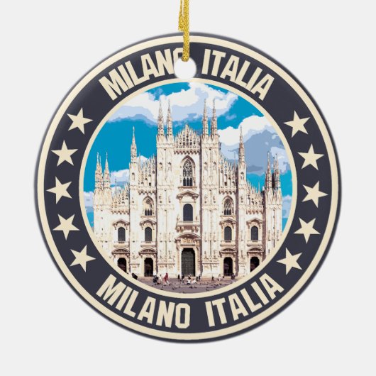 Milan Keramisch Ornament (Achterkant)