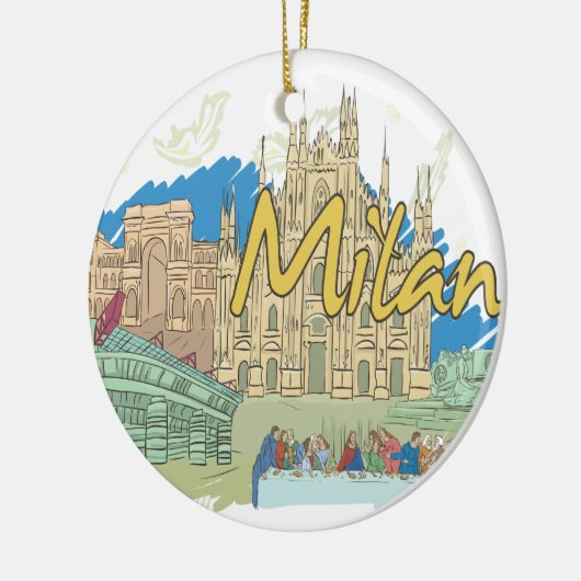 Milan Keramisch Ornament (Links)