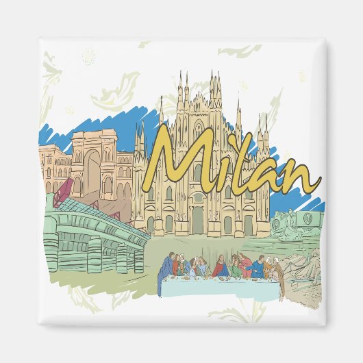 Milan Magneet (Voorkant)