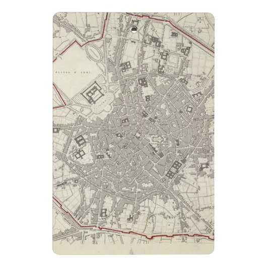 Milan Milano Mini Klembord (Achterkant)