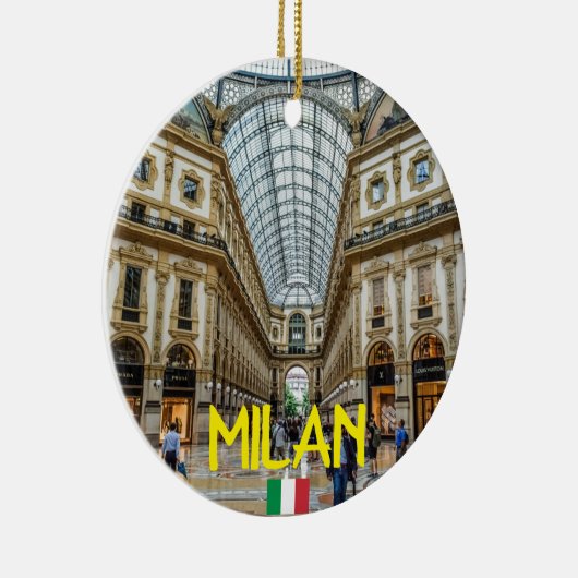 Milan Panorama keramiek Keramisch Ornament (Rechts)