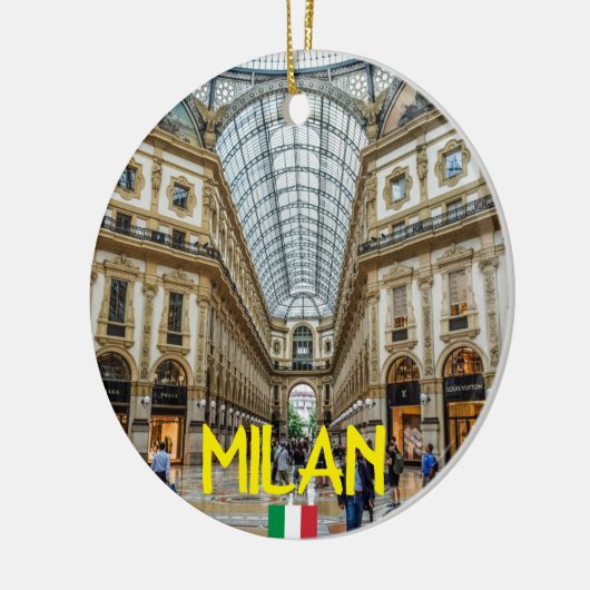Milan Panorama keramiek Keramisch Ornament (Links)