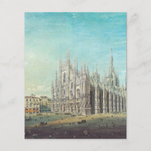 Milan Piazza del Duomo 1850s door Carlo Bossoli Ku