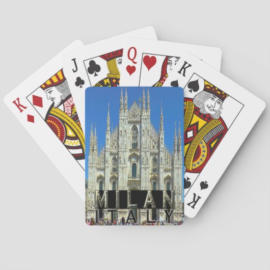 Milan Pokerkaarten (Achterkant)