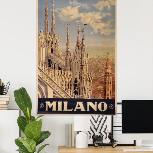 Milan Poster (Thuiskantoor)