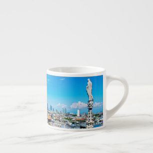 Milan skyline espresso kop