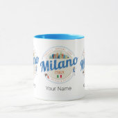 Milan Skyline Italië Mode Lombardije Mok (Midden)