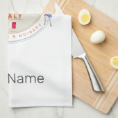 Milan Skyline Italië  Mode Lombardije Theedoek (Quarter Fold)