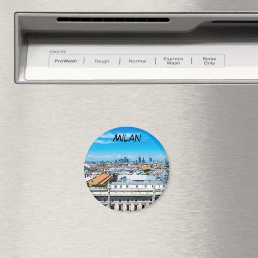 Milan skyline magnet (Insitu (Vaatwasser))