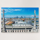 Milan skyline puzzle legpuzzel (Horizontaal)