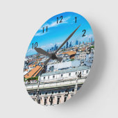 Milan skyline ronde klok (Hoek)