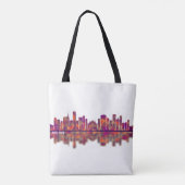 Milan Skyline Tote Bag (Achterkant)