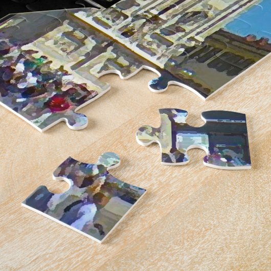 Milan Square Puzzle Legpuzzel (Zijkant)