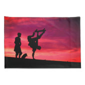 Milan Sunset met Lance en Caballero Kussensloop (Achterkant-Rechts)