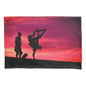 Milan Sunset met Lance en Caballero Kussensloop (Voorkant-Links)