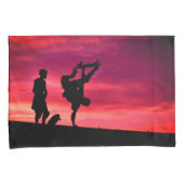 Milan Sunset met Lance en Caballero Kussensloop (Voorkant-Rechts)