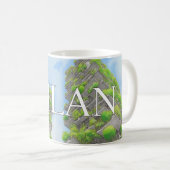 Milan verti forest Mug Modern Skyline Coffee cup Koffiemok (Voorkant rechts)