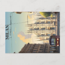 Milan vintage reisposter