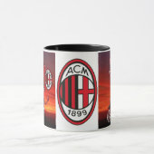 Milan voetbalbeker mok (Midden)