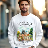 Milan Watercolor Design – Italian Fashion City Trui