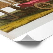 Milanese chariot, kruisboog en armband, bord 17 fr poster (Hoek)