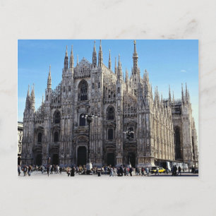 Milanese kathedraal, Italië Briefkaart