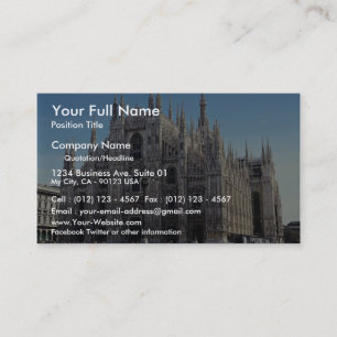 Milanese kathedraal, Italië Visitekaartje
