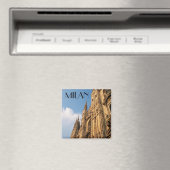 Milanese kathedraal op Sunset Magneet (Insitu (Vaatwasser))