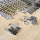 Milanese kathedraal uit 'Uitzicht Milaan' en zijn  Legpuzzel (Zijkant)