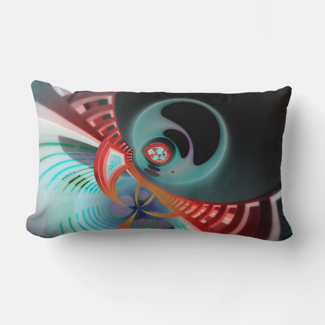 Milanese luchtvaartbestemming kussen (Voorkant)