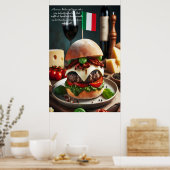 Milanese Munchies: Truffel Schat 24x36 Poster (Keuken)