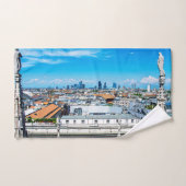 Milanese skyline bad handdoek (Handdoek)