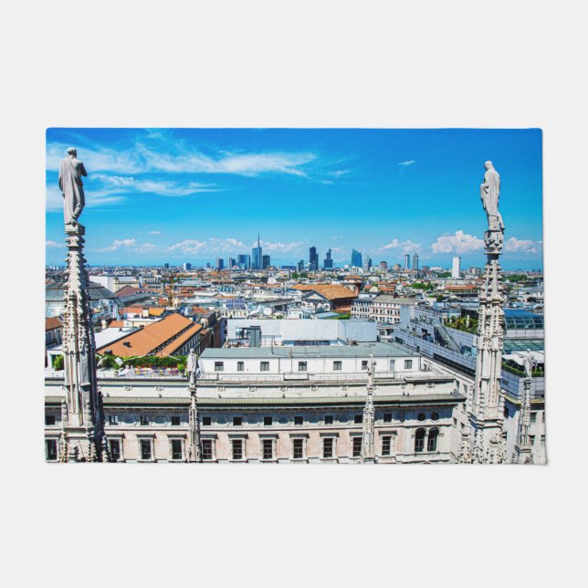 Milanese skyline deurmat (Voorkant)