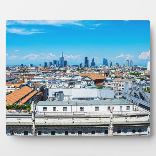 Milanese skyline fotoplaat (Voorkant)