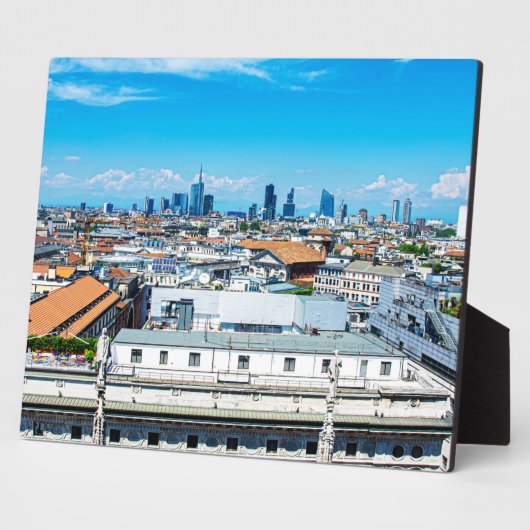 Milanese skyline fotoplaat (Zijkant)