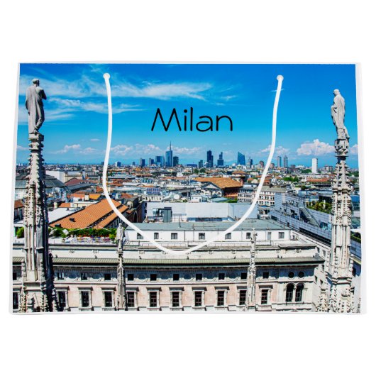 Milanese skyline groot cadeauzakje (Voorkant)