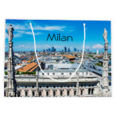 Milanese skyline groot cadeauzakje (Achterkant)