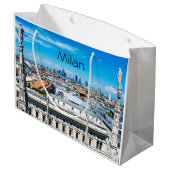 Milanese skyline groot cadeauzakje (Achterkant Gekanteld)