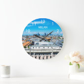 Milanese skyline koffiemok grote klok (Huis)