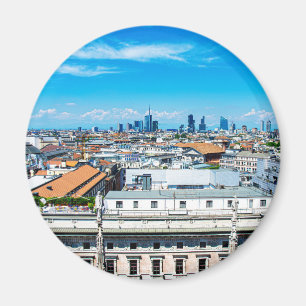 Milanese skyline magneet