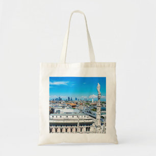 Milanese skyline tote bag