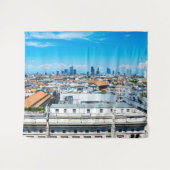 Milanese skyline wandkleed (Voorkant (horizontaal))