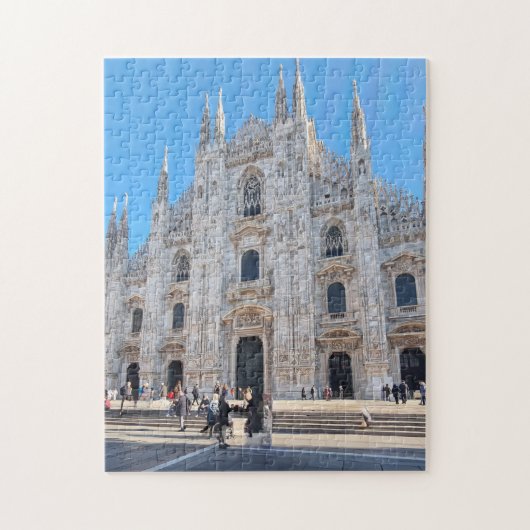 Milanese uitzicht puzzel legpuzzel (Verticaal)