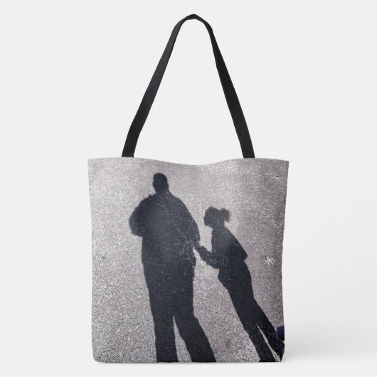 Milani and Grandma Fine Art Fabric Bag Tote Bag (Achterkant)